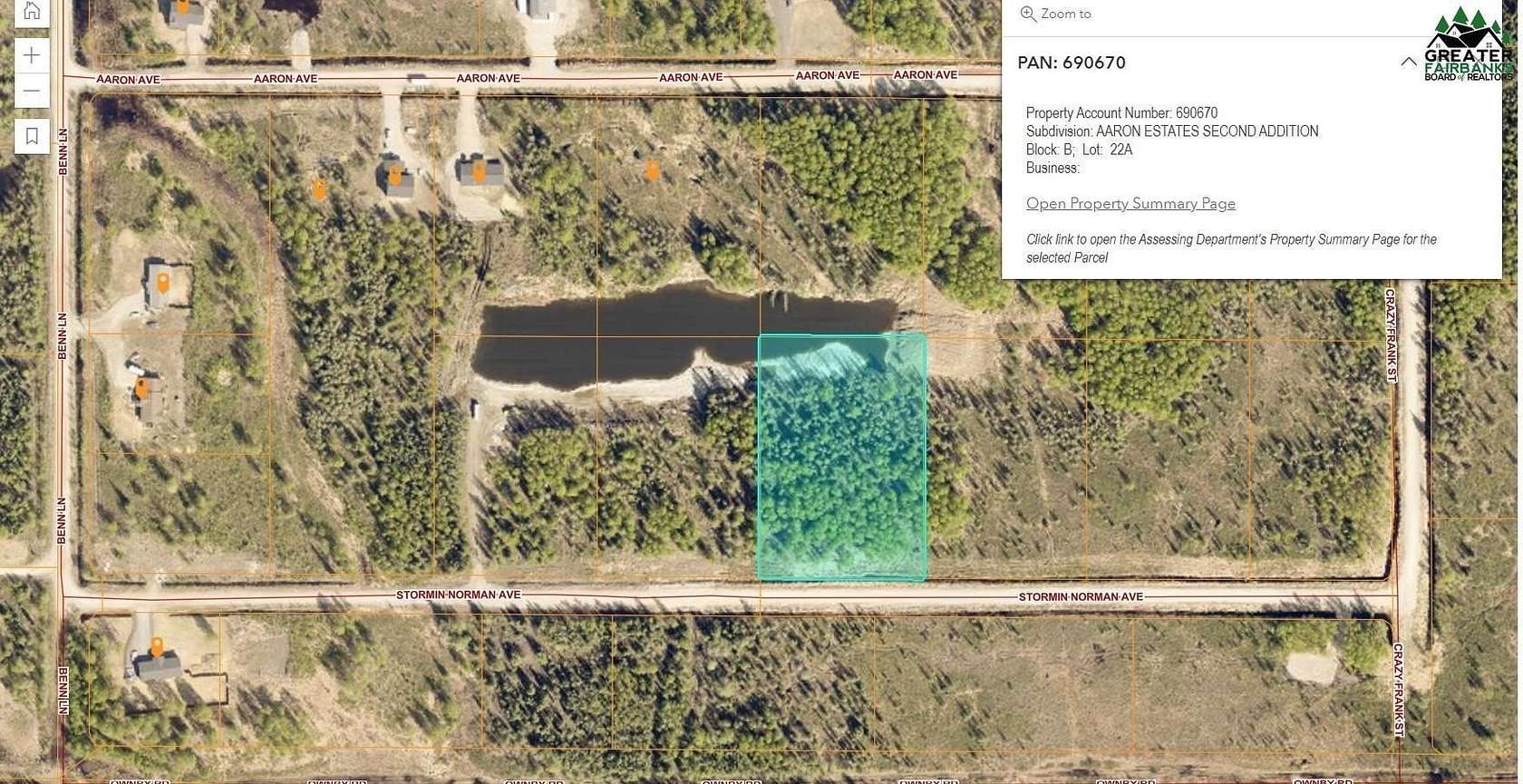 2.12 Acres of Residential Land for Sale in North Pole, Alaska