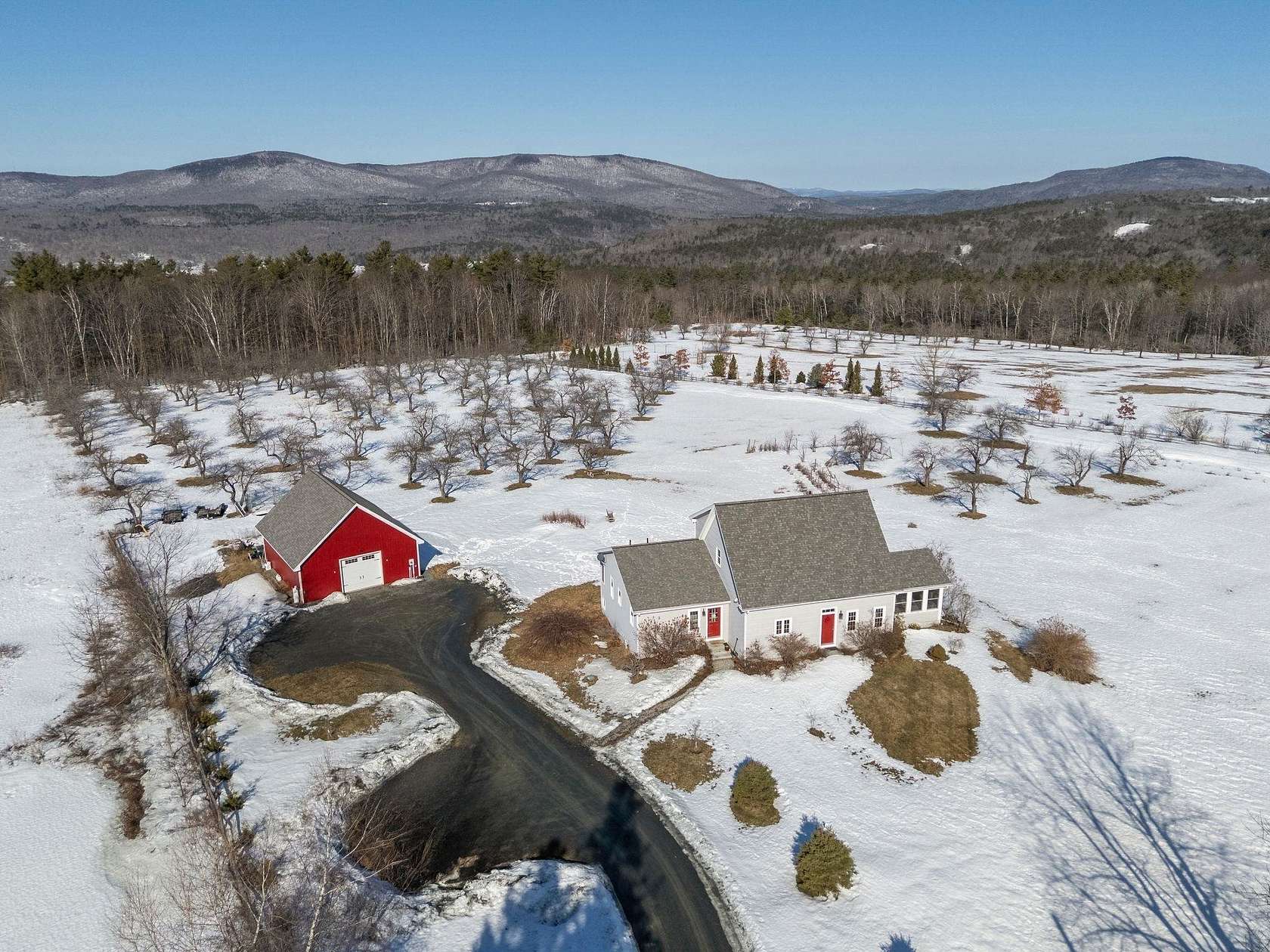 6.27 Acres of Land with Home for Sale in Canaan, New Hampshire