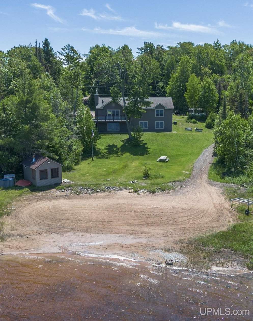 5.36 Acres of Land with Home for Sale in Ishpeming, Michigan