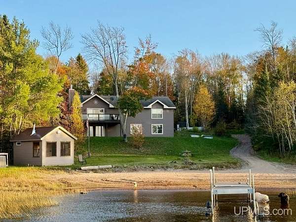 5.36 Acres of Land with Home for Sale in Ishpeming, Michigan