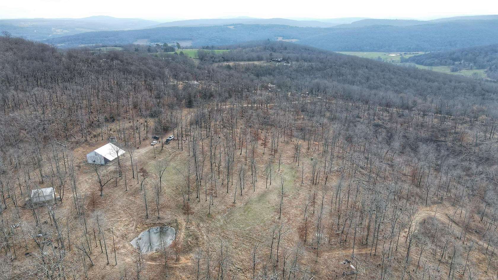 119 Acres of Recreational & Residential Land for Sale in Huntsville, Arkansas