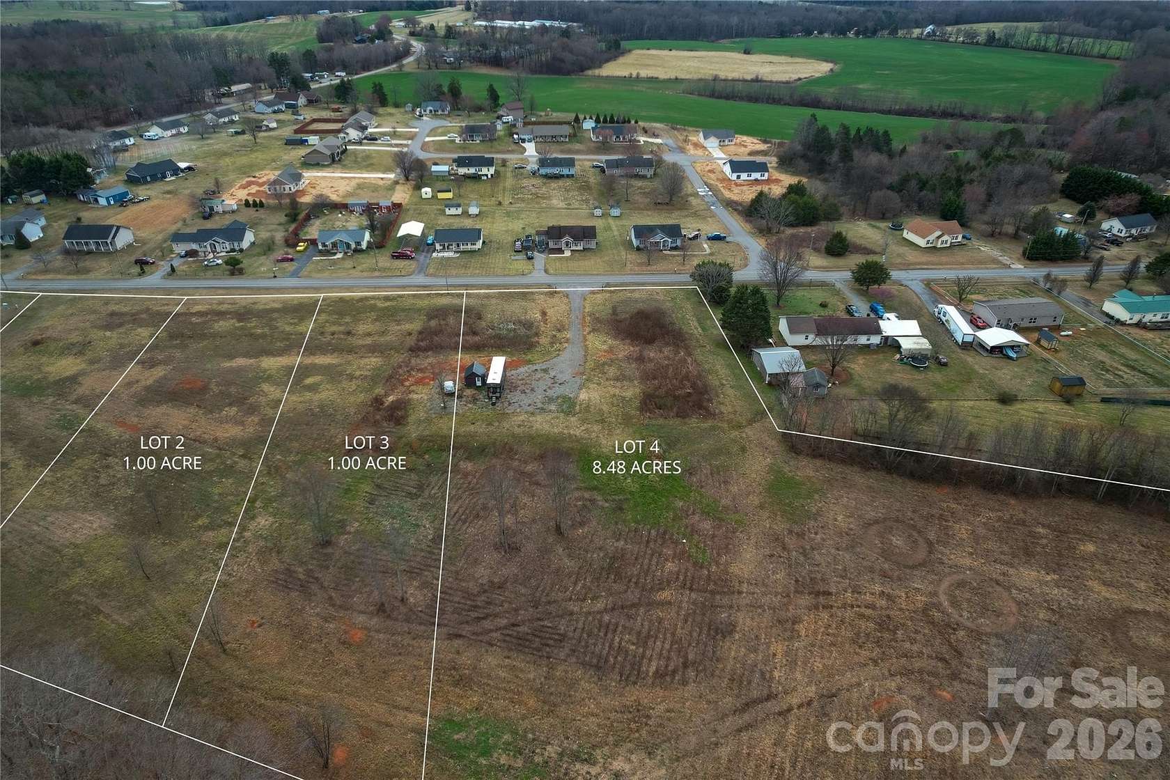 1 Acre of Residential Land for Sale in Olin, North Carolina