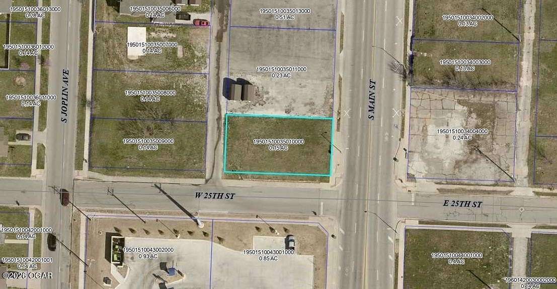 0.15 Acres of Commercial Land for Sale in Joplin, Missouri