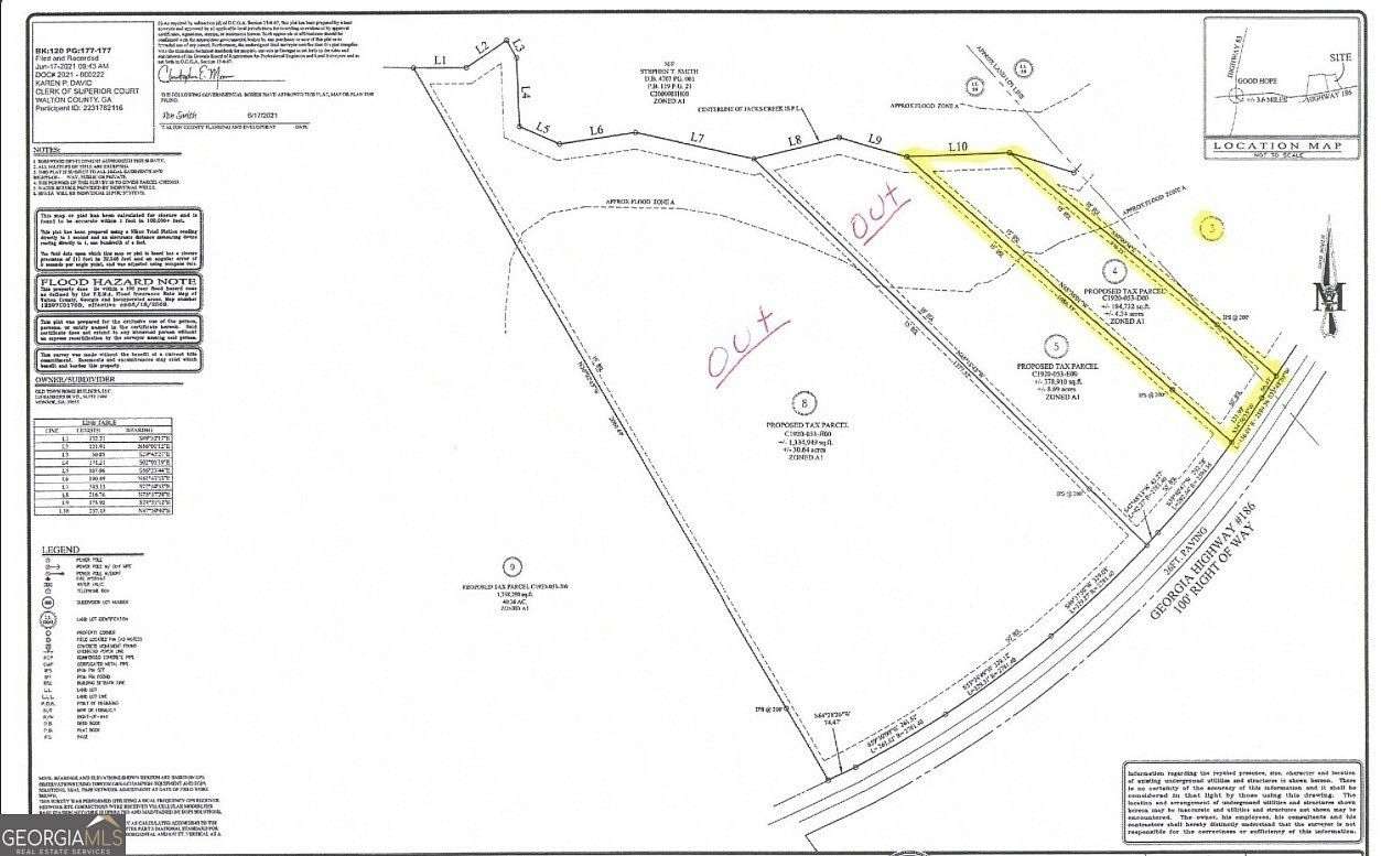 4.24 Acres of Land for Sale in Good Hope, Georgia