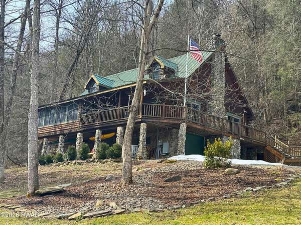 17.8 Acres of Recreational Land with Home for Sale in Starlight, Pennsylvania