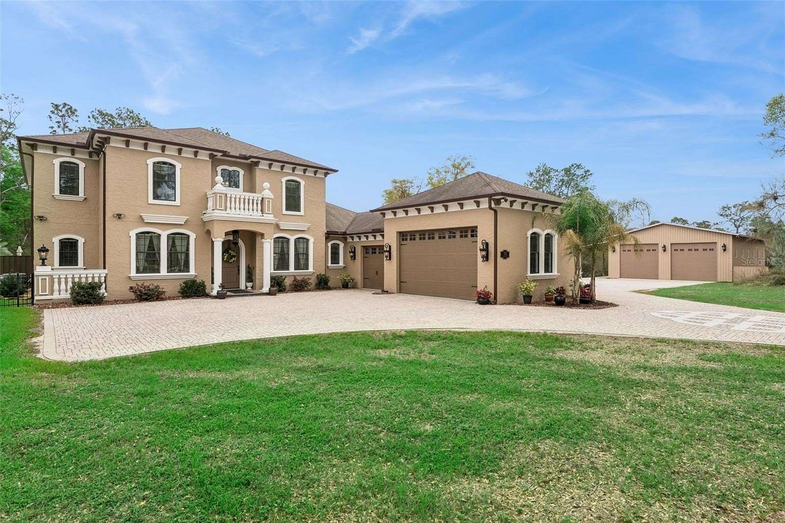 12.5 Acres of Land with Home for Sale in DeLand, Florida