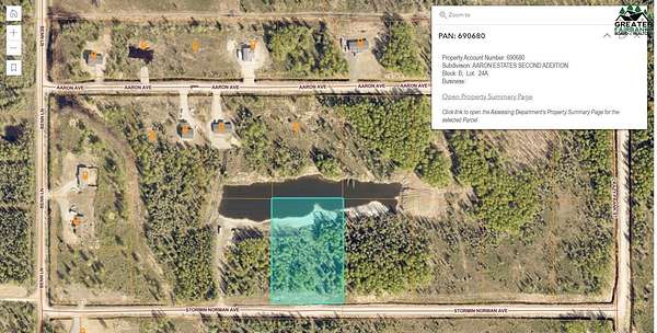 2.12 Acres of Residential Land for Sale in North Pole, Alaska