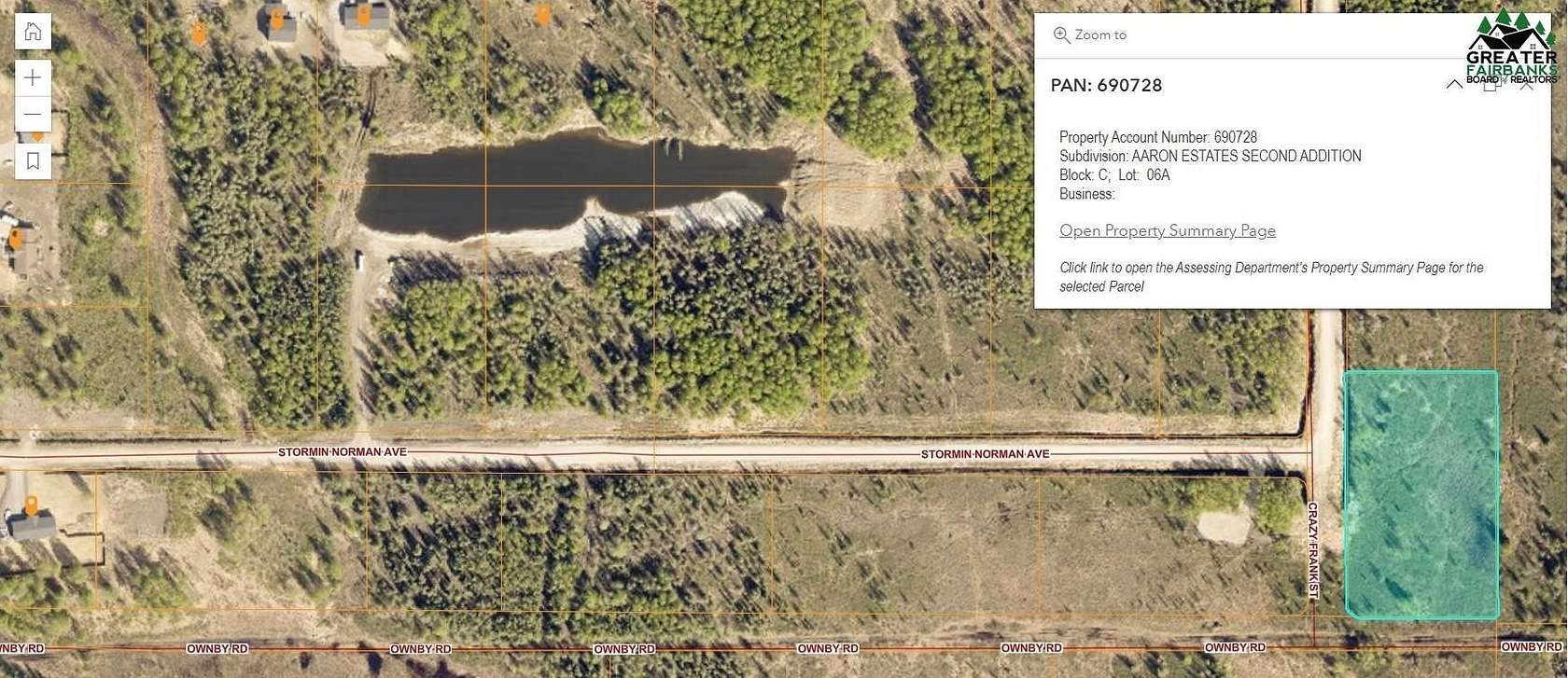 1.84 Acres of Residential Land for Sale in North Pole, Alaska
