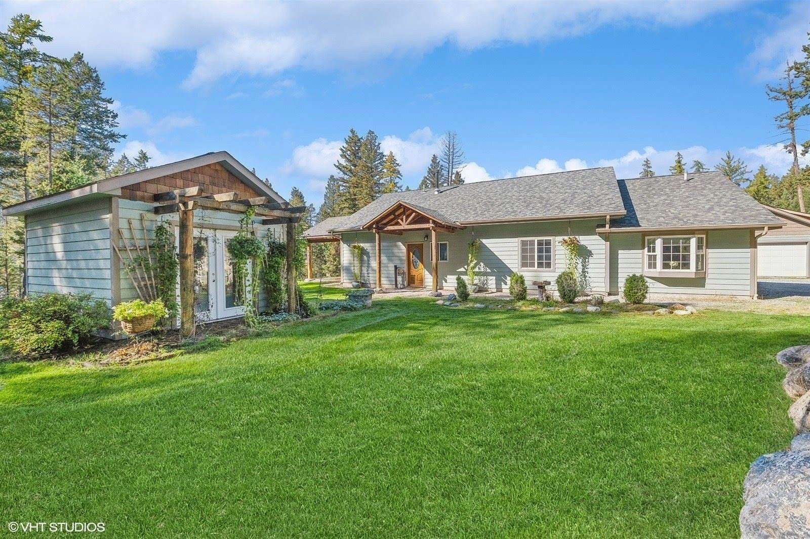 5.28 Acres of Land with Home for Sale in Whitefish, Montana