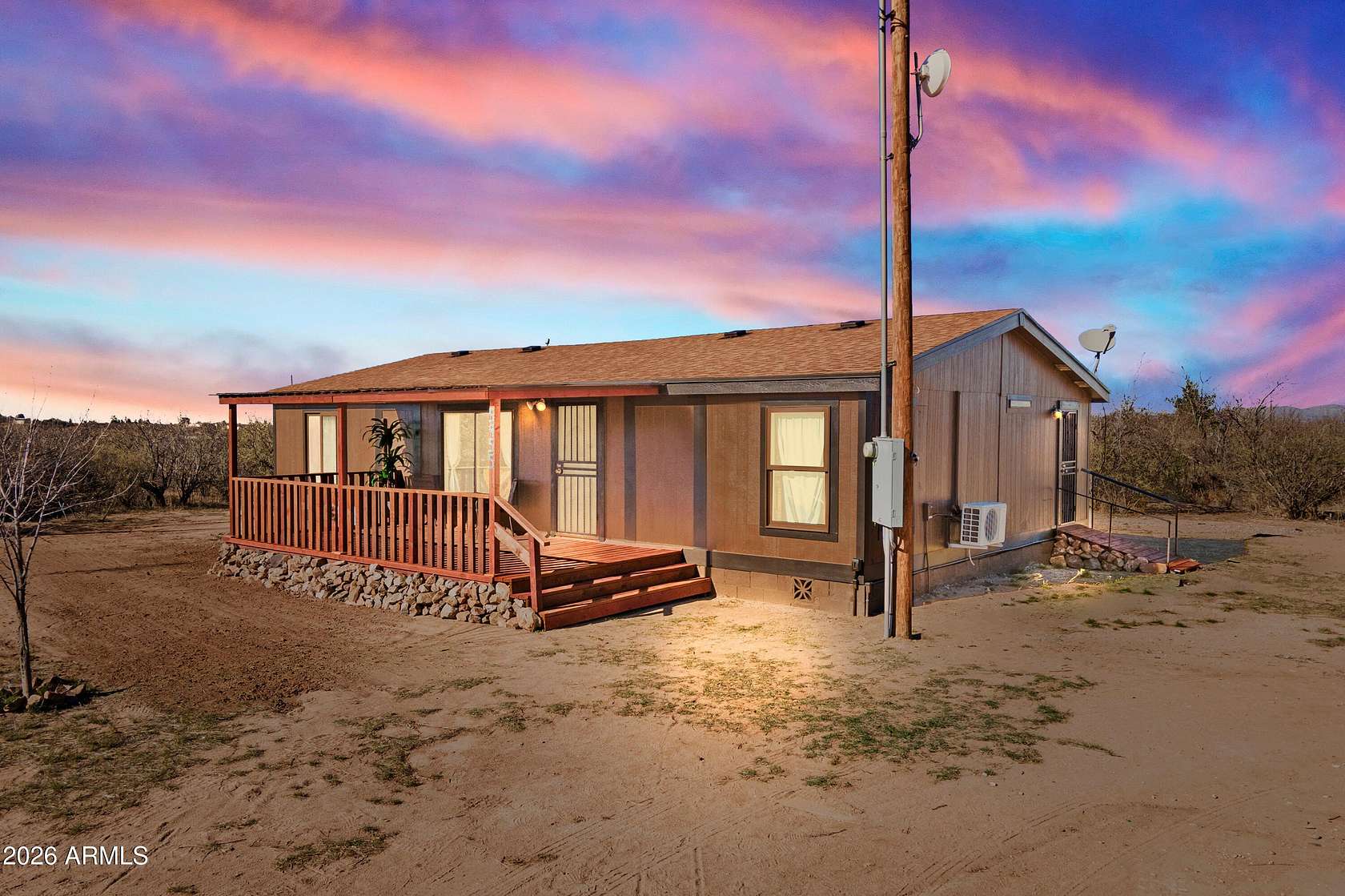 5 Acres of Land with Home for Sale in Hereford, Arizona