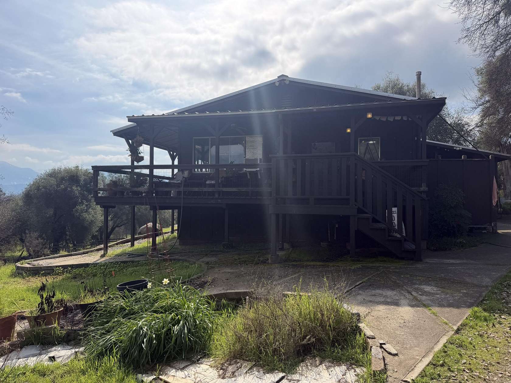 5 Acres of Land with Home for Sale in Springville, California