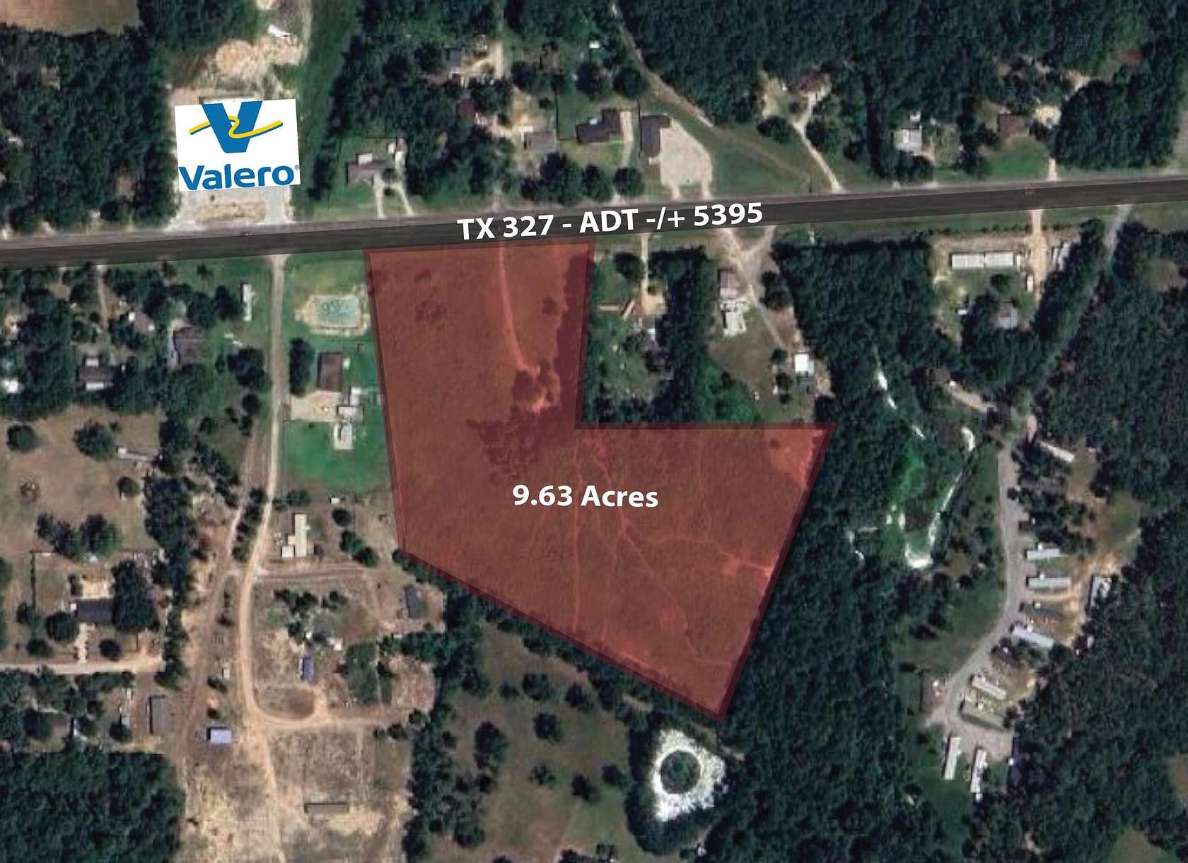 9.63 Acres of Commercial Land for Sale in Silsbee, Texas