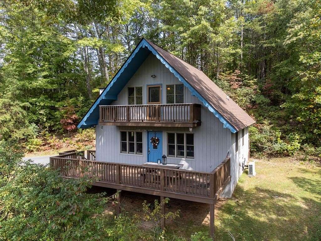 3.5 Acres of Land with Home for Sale in Whittier, North Carolina