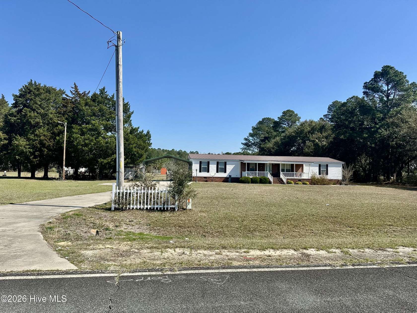 3.1 Acres of Land with Home for Sale in Evergreen, North Carolina