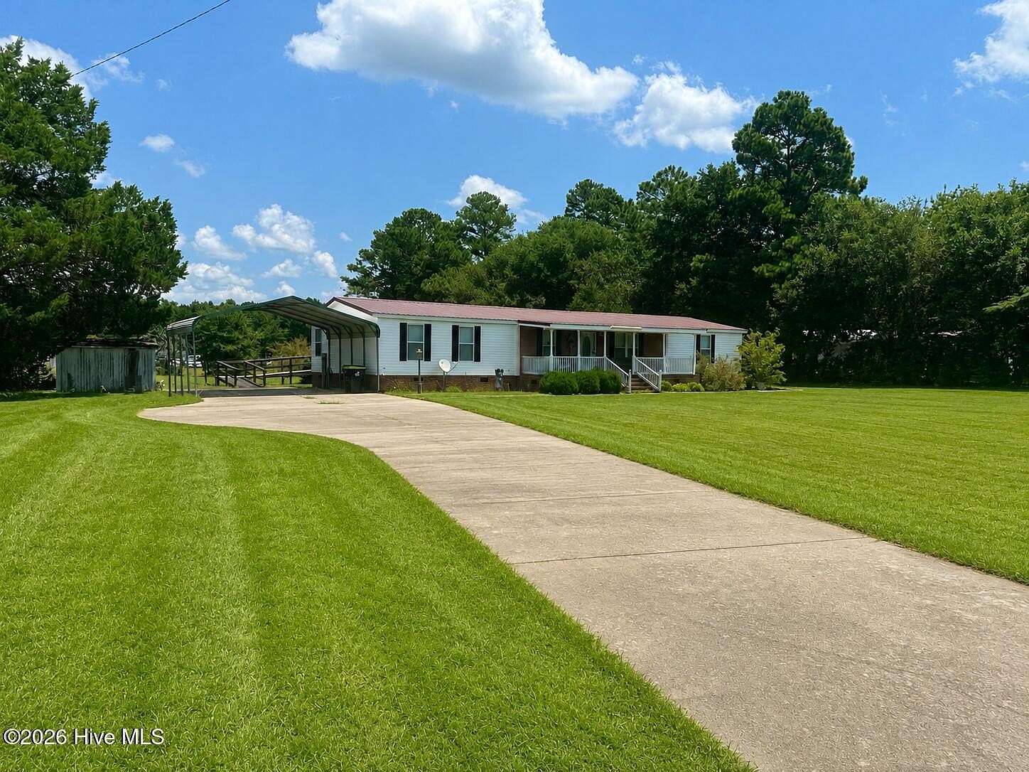 3.1 Acres of Land with Home for Sale in Evergreen, North Carolina