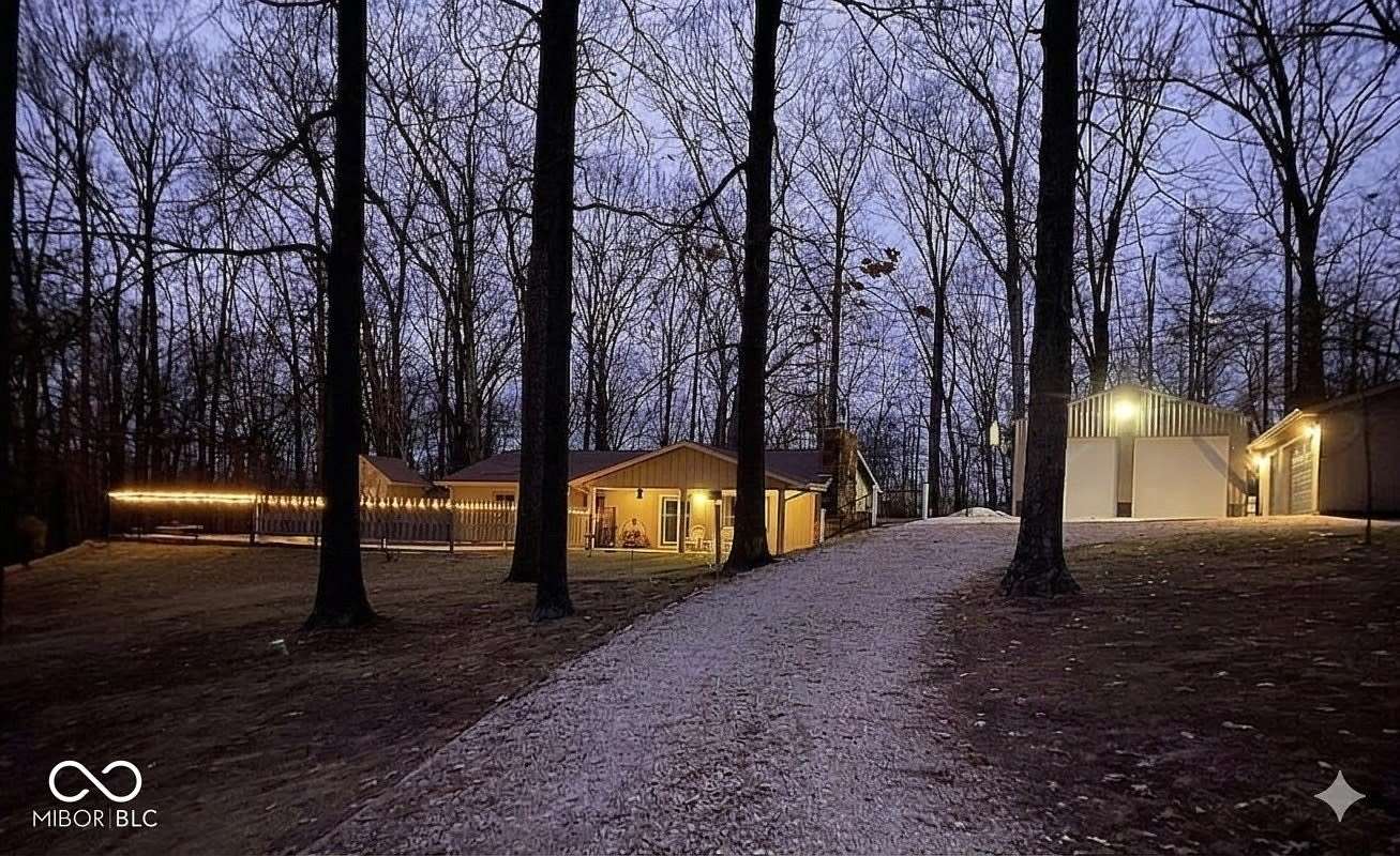 5.56 Acres of Land with Home for Sale in Bloomington, Indiana