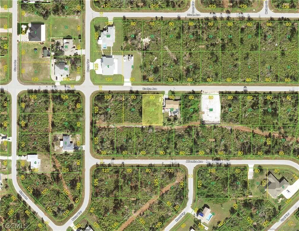 0.23 Acres of Residential Land for Sale in Port Charlotte, Florida