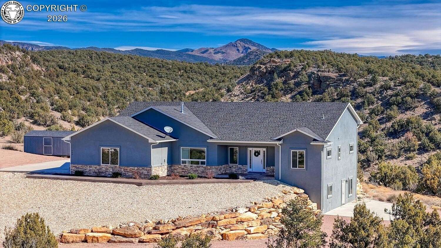 35.7 Acres of Recreational Land with Home for Sale in Cañon City, Colorado