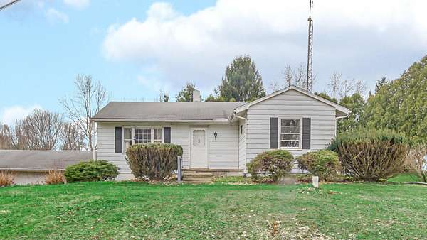 5 Acres of Land with Home for Sale in La Porte, Indiana