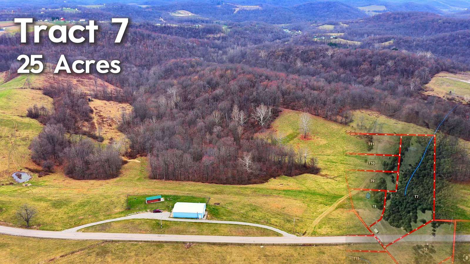 24.6 Acres of Recreational & Residential Land for Sale in Barnesville, Ohio