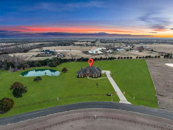 6.1 Acres of Land with Home for Sale in Celina, Texas