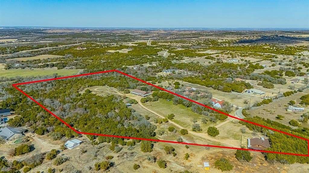 19.8 Acres of Land with Home for Sale in Weatherford, Texas