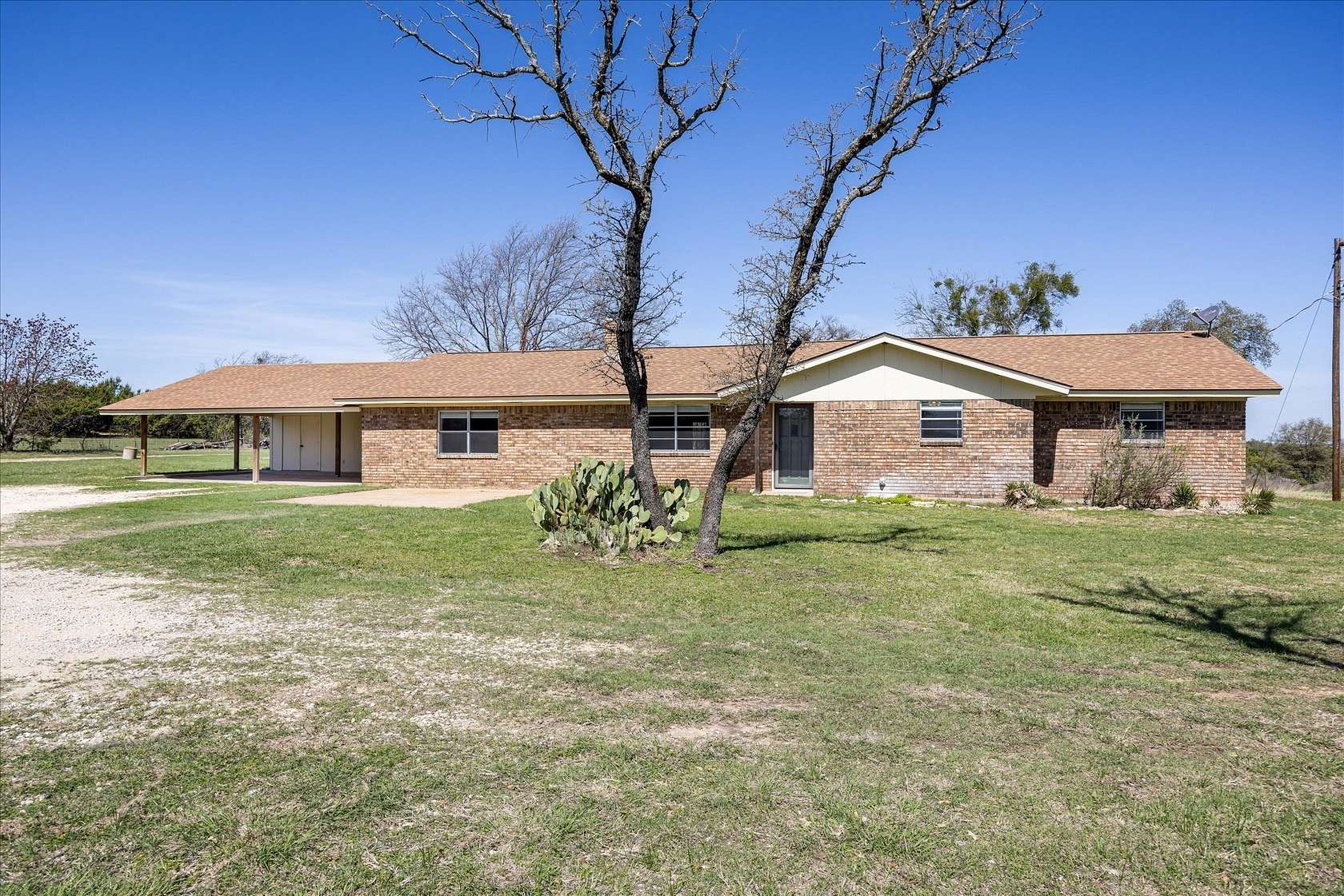 10 Acres of Land with Home for Sale in Stephenville, Texas