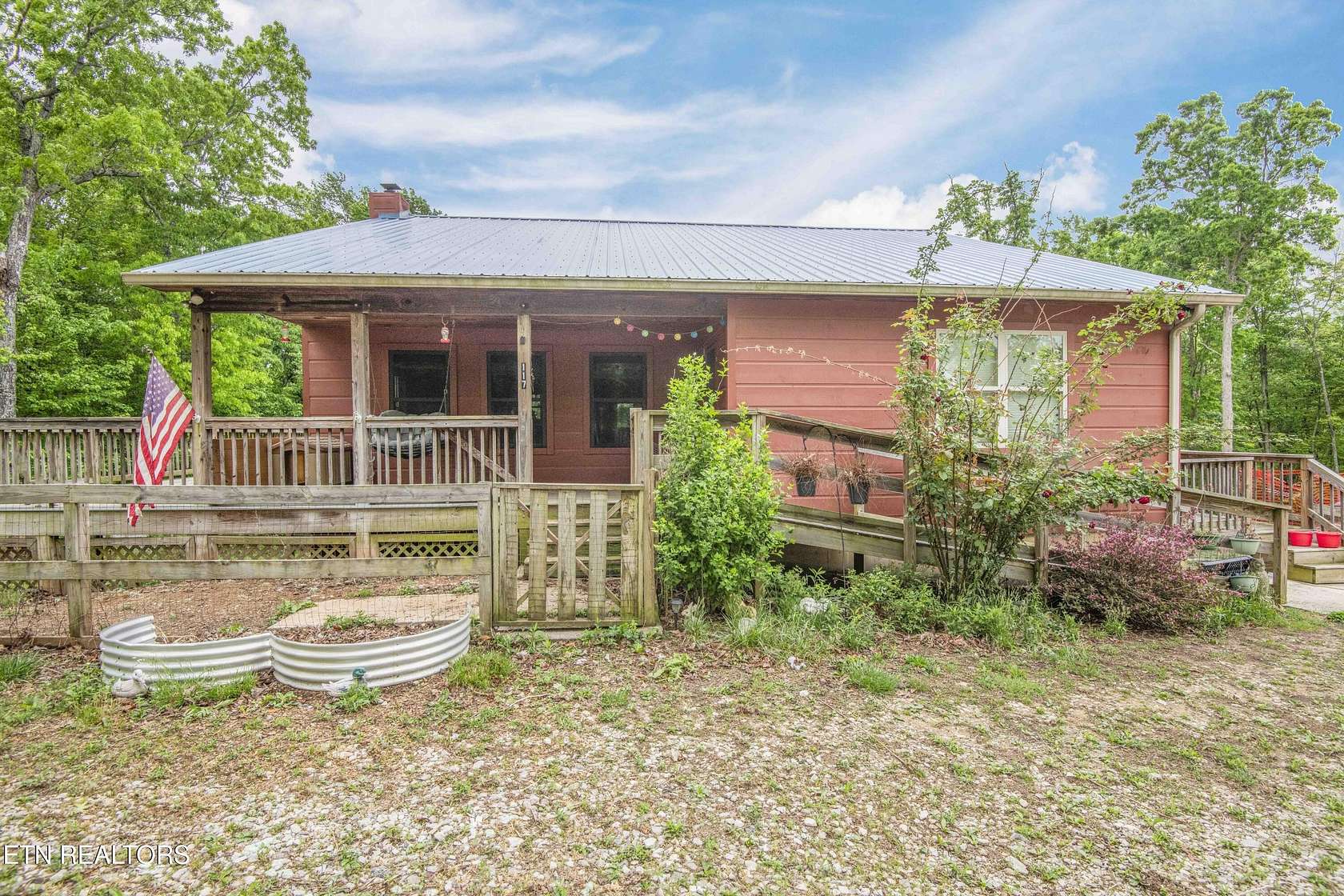 6.35 Acres of Land with Home for Sale in Oneida, Tennessee