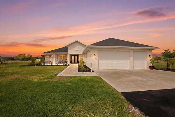 5.59 Acres of Land with Home for Sale in Myakka City, Florida