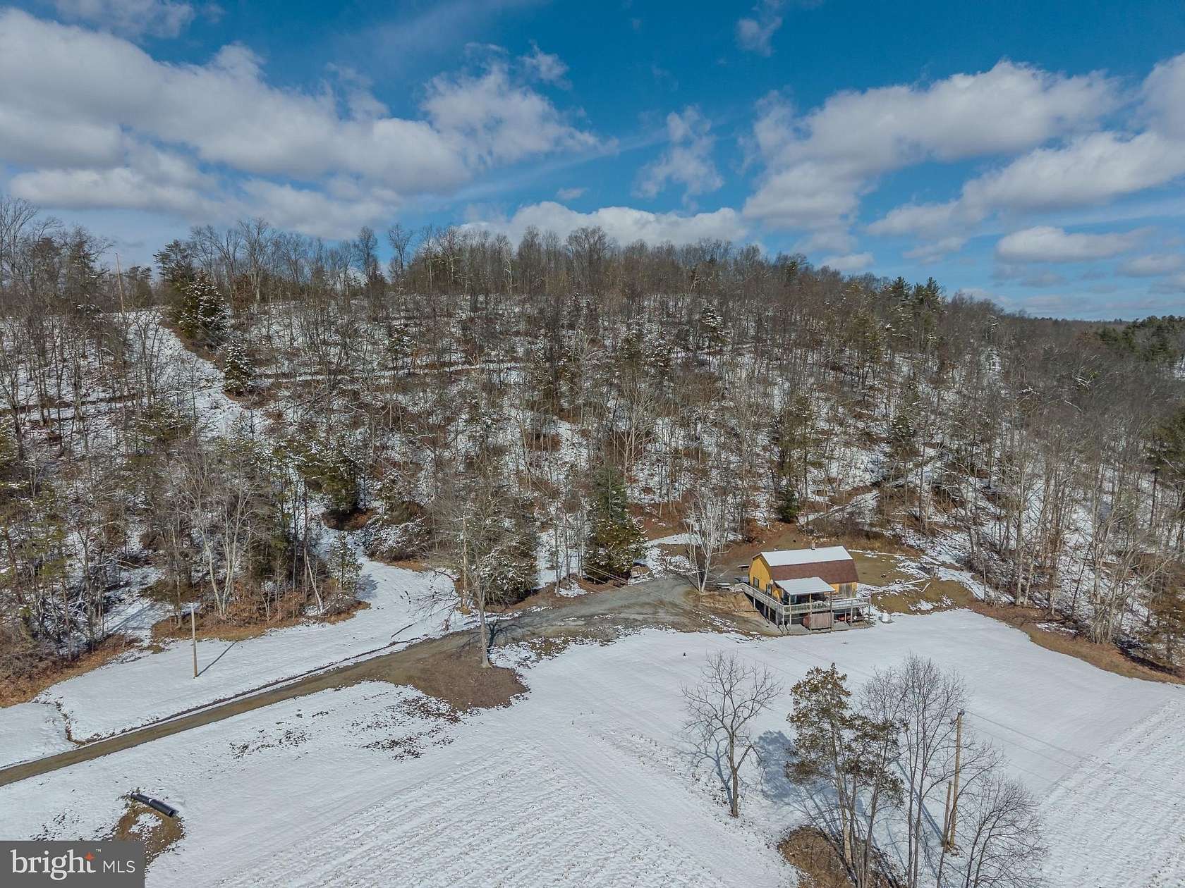 87 Acres of Recreational Land with Home for Auction in Three Springs, Pennsylvania