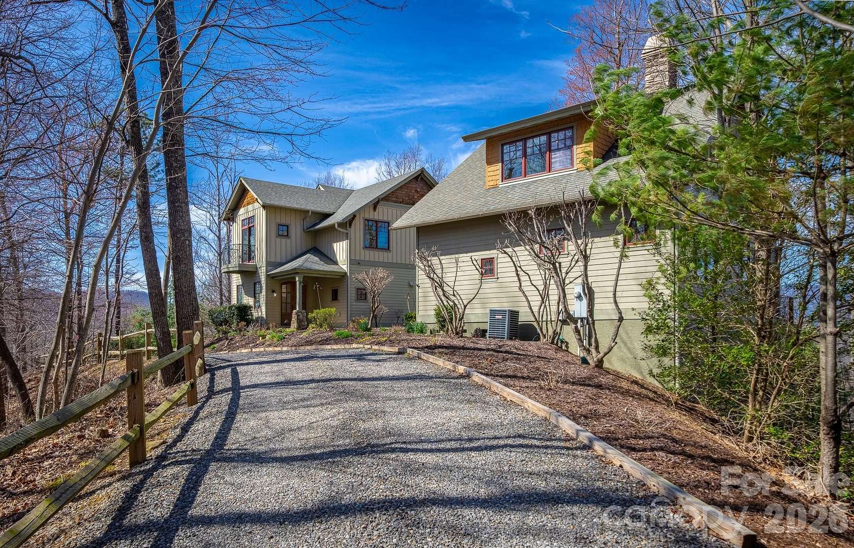 10 Acres of Land with Home for Sale in Black Mountain, North Carolina