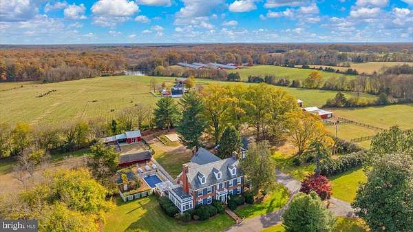 11.3 Acres of Land with Home for Sale in Unionville, Virginia