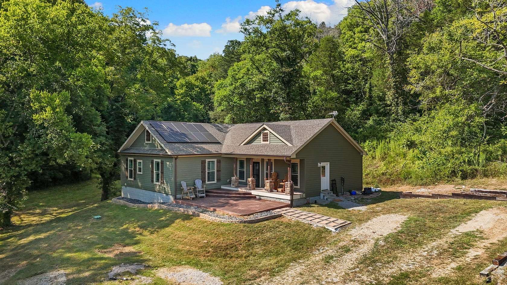 15.7 Acres of Land with Home for Sale in College Grove, Tennessee