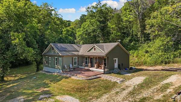 15.7 Acres of Recreational Land with Home for Sale in College Grove, Tennessee