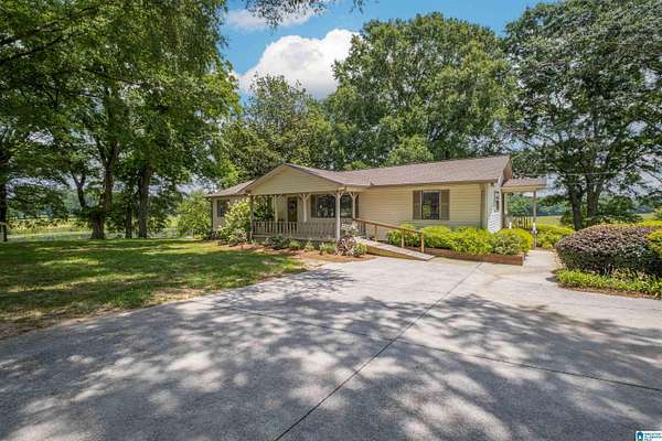 92.7 Acres of Land with Home for Sale in Ashville, Alabama