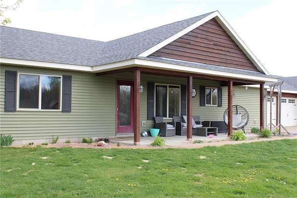 4.75 Acres of Land with Home for Sale in Sunrise Township, Minnesota