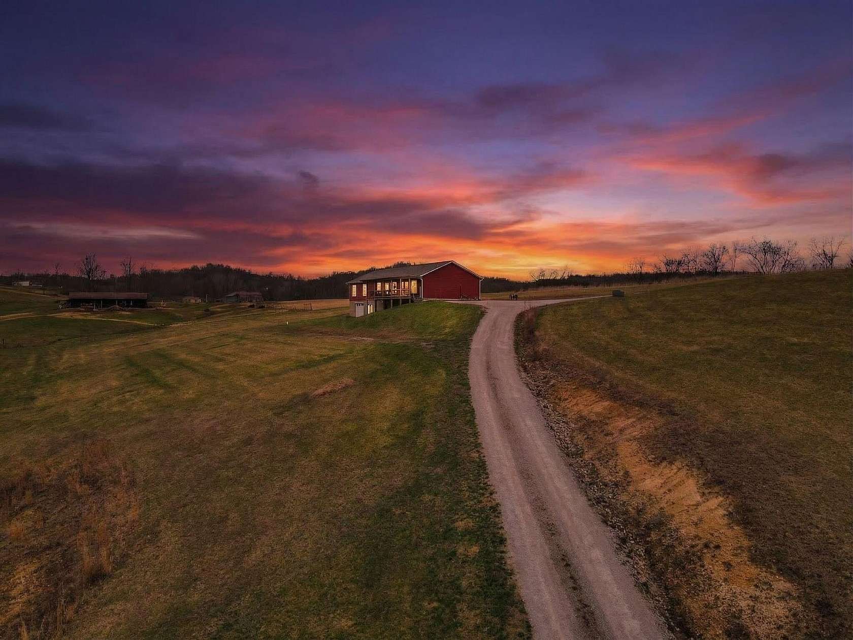 8.25 Acres of Land with Home for Sale in Logan, Ohio