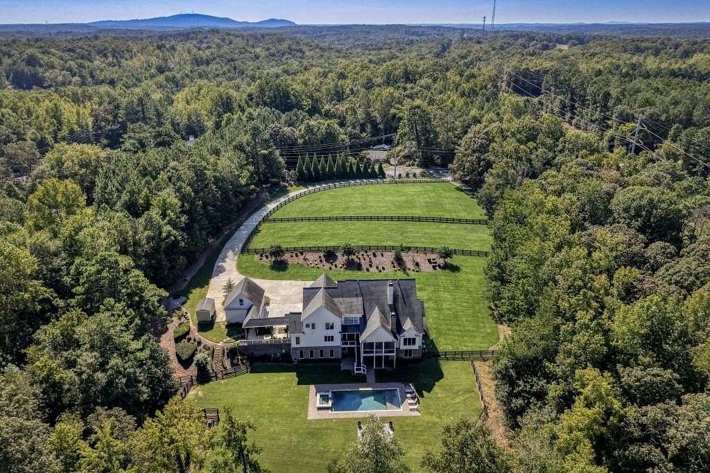 11.7 Acres of Land with Home for Sale in Roswell, Georgia