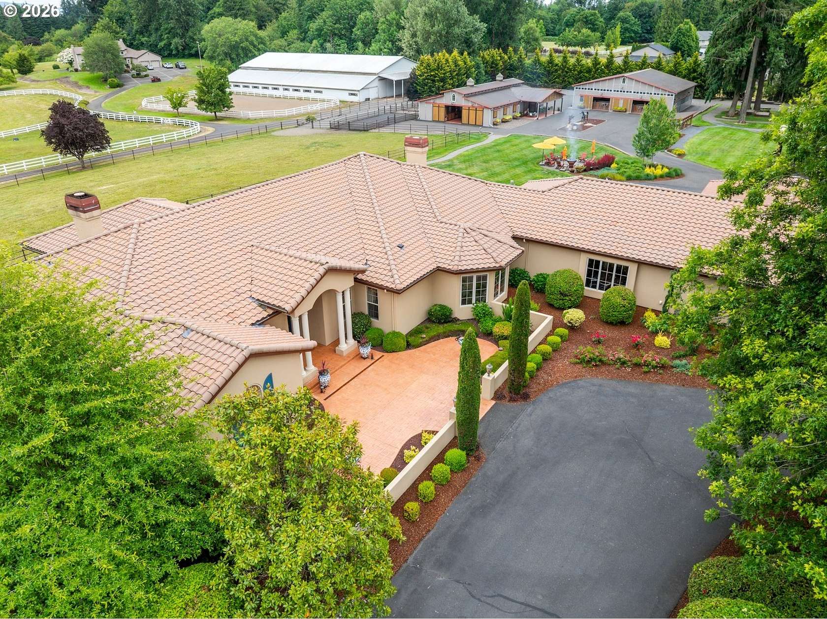 5 Acres of Land with Home for Sale in Ridgefield, Washington