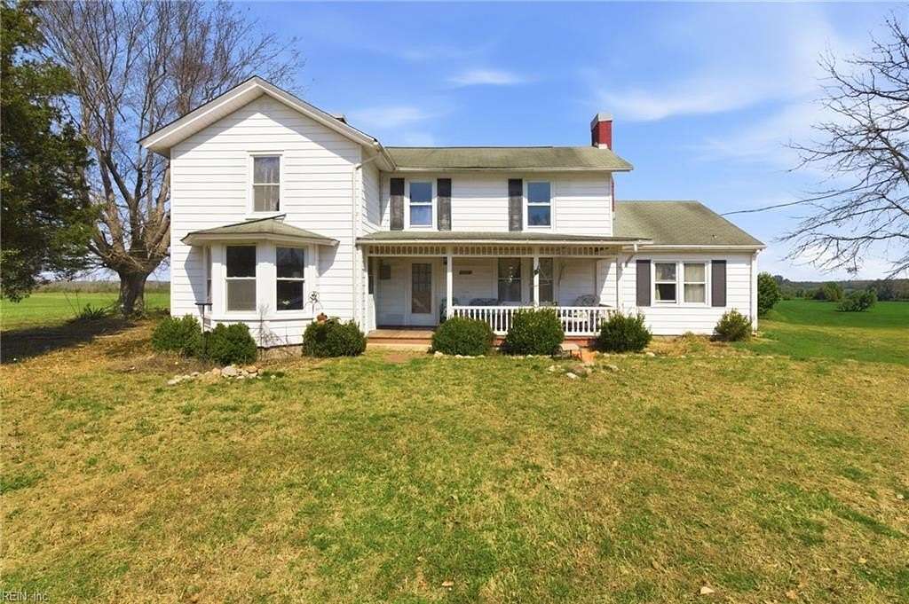 4.75 Acres of Land with Home for Sale in Ivor, Virginia