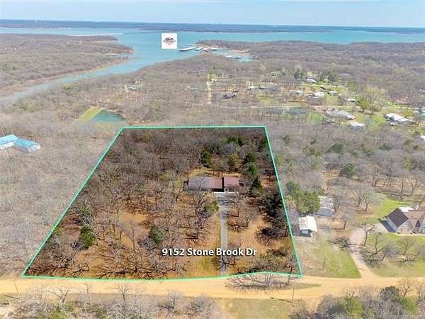 5.34 Acres of Land with Home for Sale in Kingston, Oklahoma