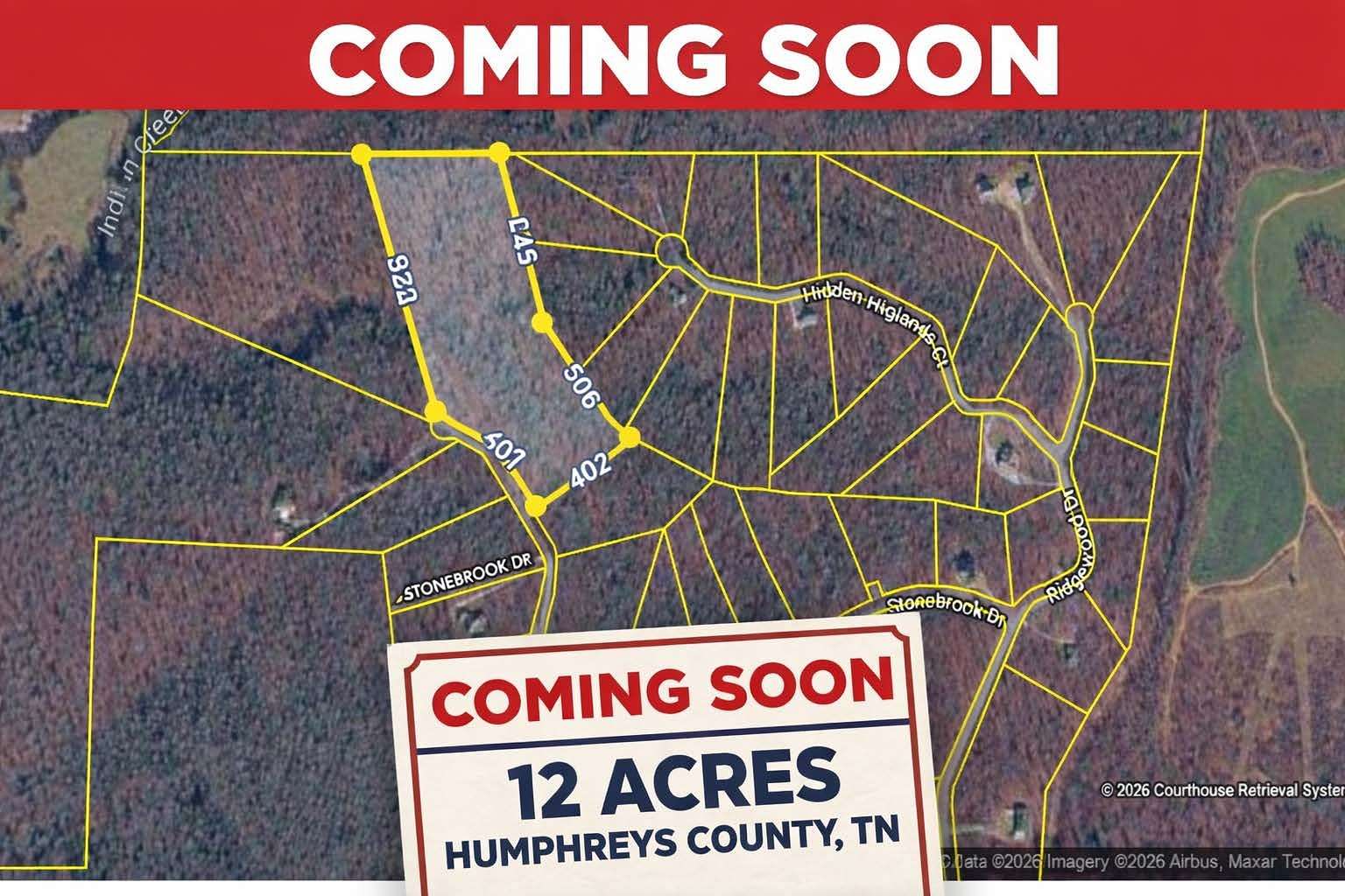 12 Acres of Land for Sale in McEwen, Tennessee