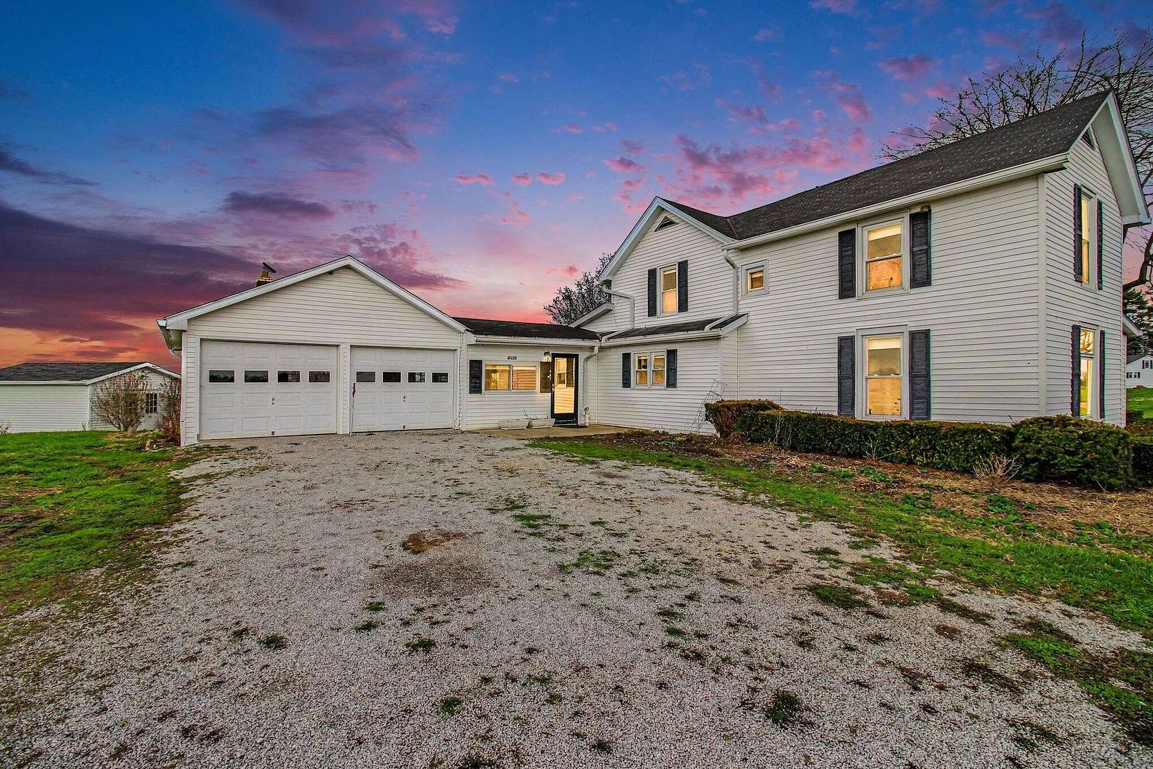 20.9 Acres of Land with Home for Sale in Falmouth, Kentucky