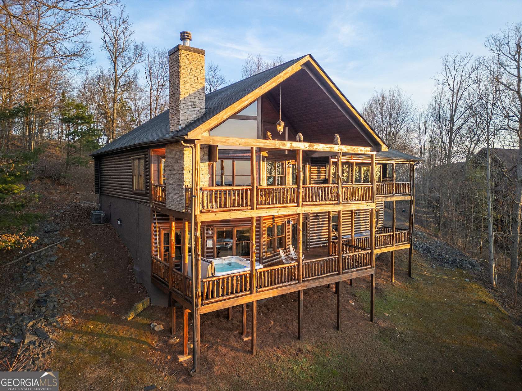 2 Acres of Land with Home for Sale in Mineral Bluff, Georgia
