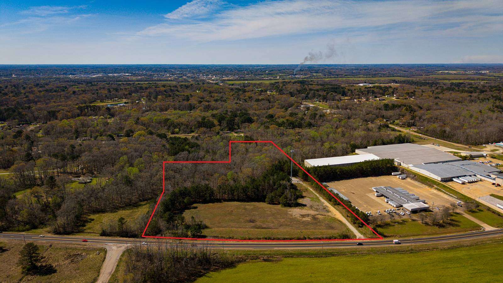 13 Acres of Commercial Land for Sale in Tupelo, Mississippi