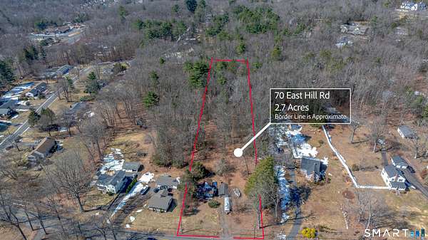 2.7 Acres of Land with Home for Sale in Canton, Connecticut