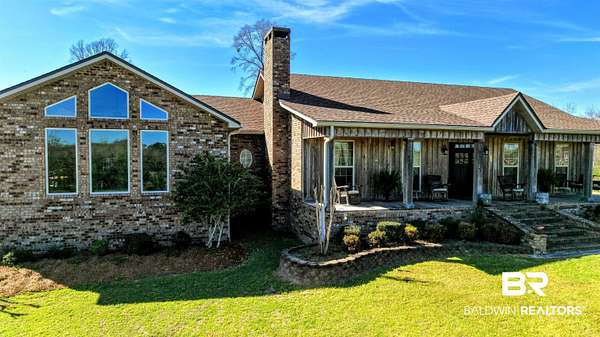 17 Acres of Land with Home for Sale in Gilbertown, Alabama
