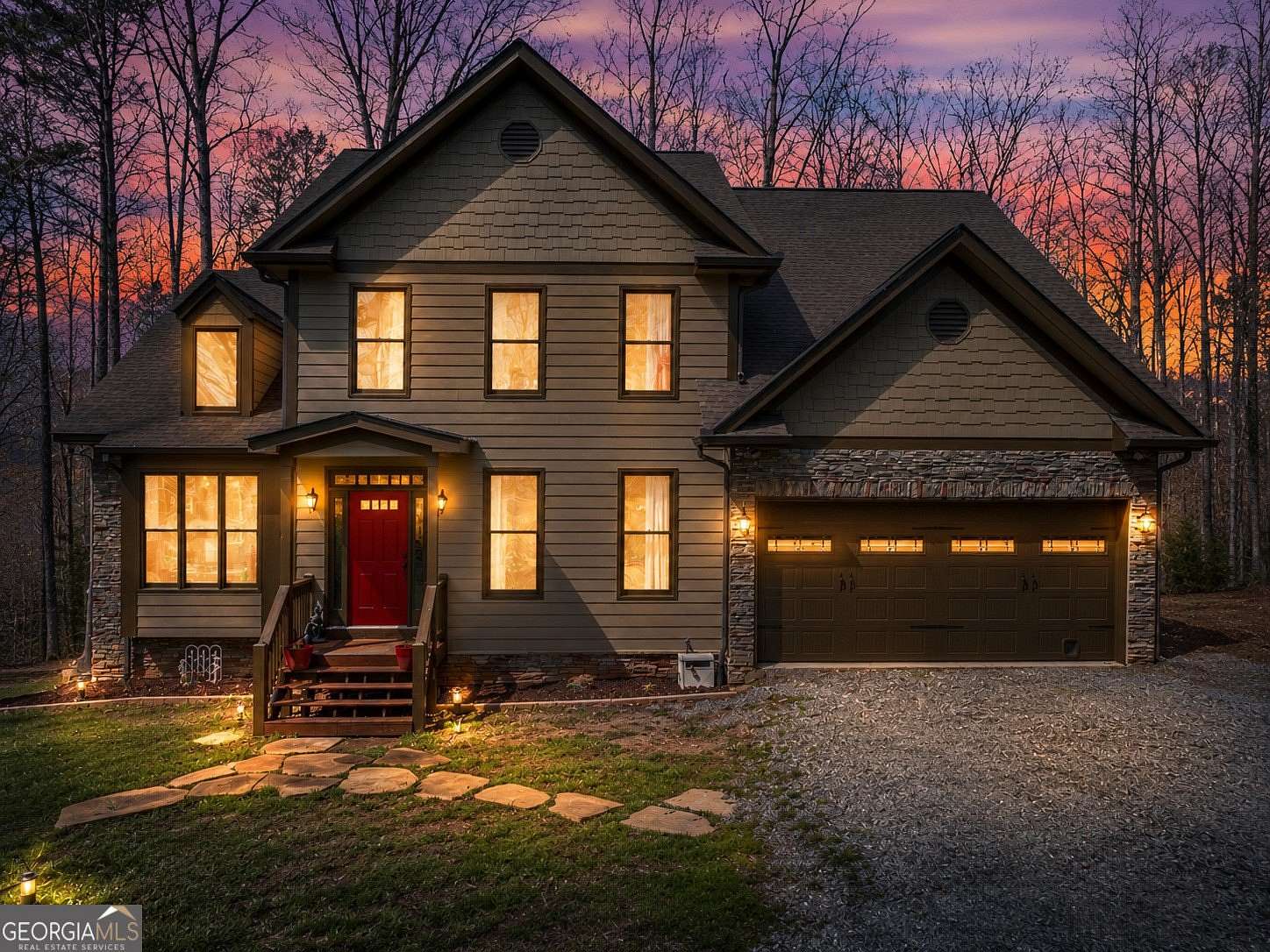 3 Acres of Land with Home for Sale in Ellijay, Georgia