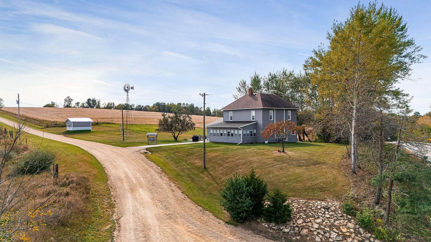 2.32 Acres of Land with Home for Sale in Viola, Wisconsin