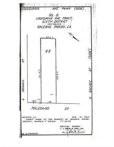 0.09 Acres of Residential Land for Sale in New Orleans, Louisiana